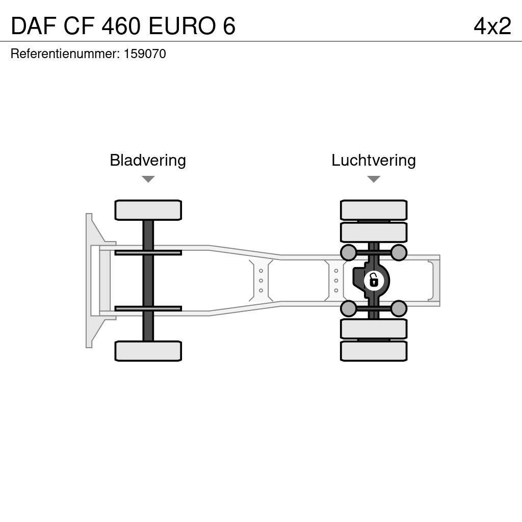 DAF CF 460 EURO 6 Cabezas tractoras