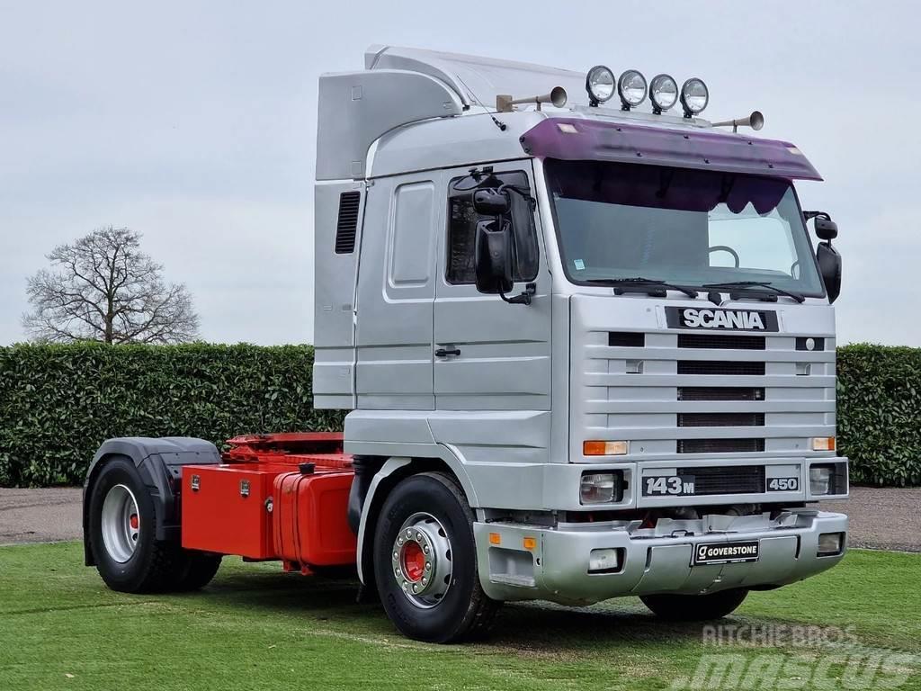 Scania R143-450 V8 4x2 - Oldtimer - Retarder - PTO/Hydrau Cabezas tractoras
