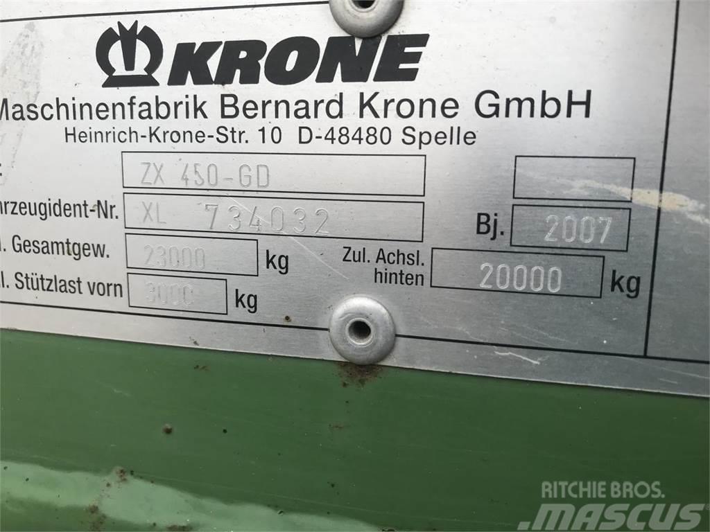 Krone ZX 450 GD Remolques autocargadores