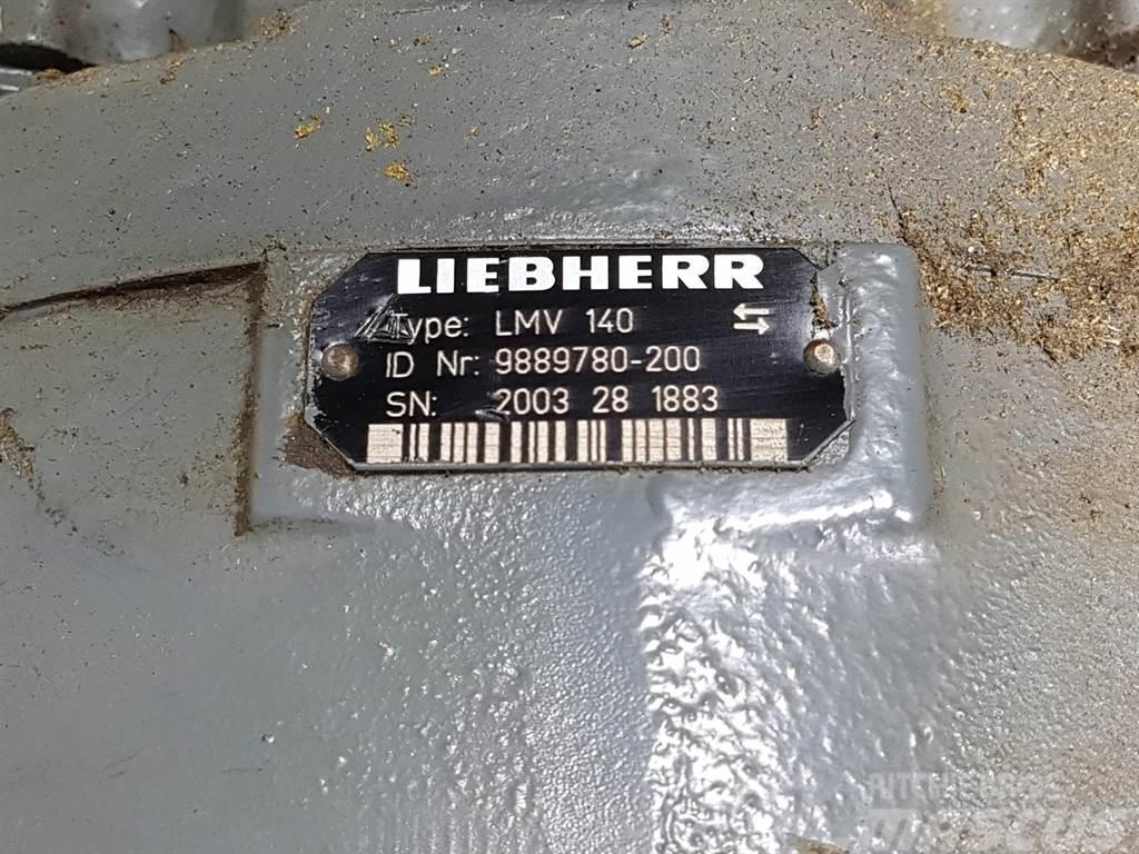 Liebherr A934C-9889780-200-LMV140-Drive motor/Fahrmotor Hidráulicos