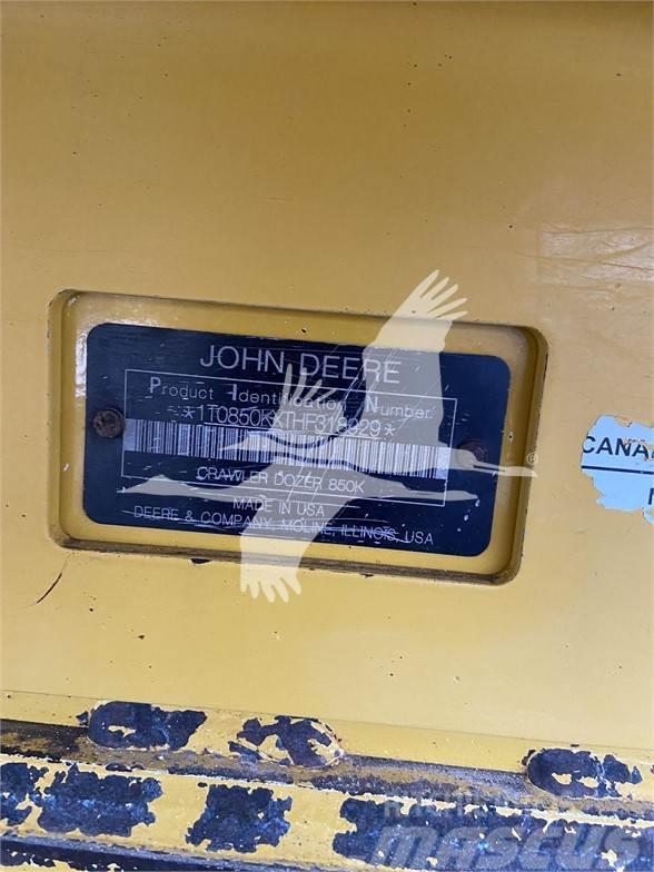 John Deere 850K Buldozer sobre oruga