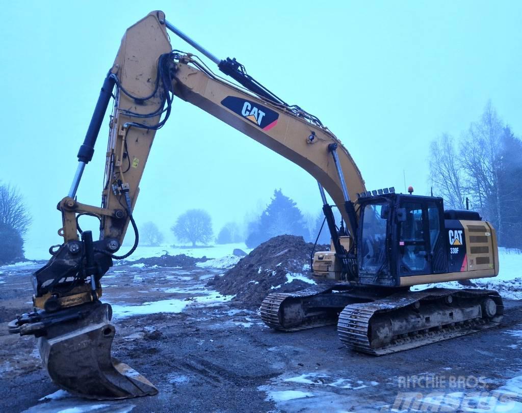 CAT 330 FL , Rotortilt , Grävsystem Excavadoras de cadenas
