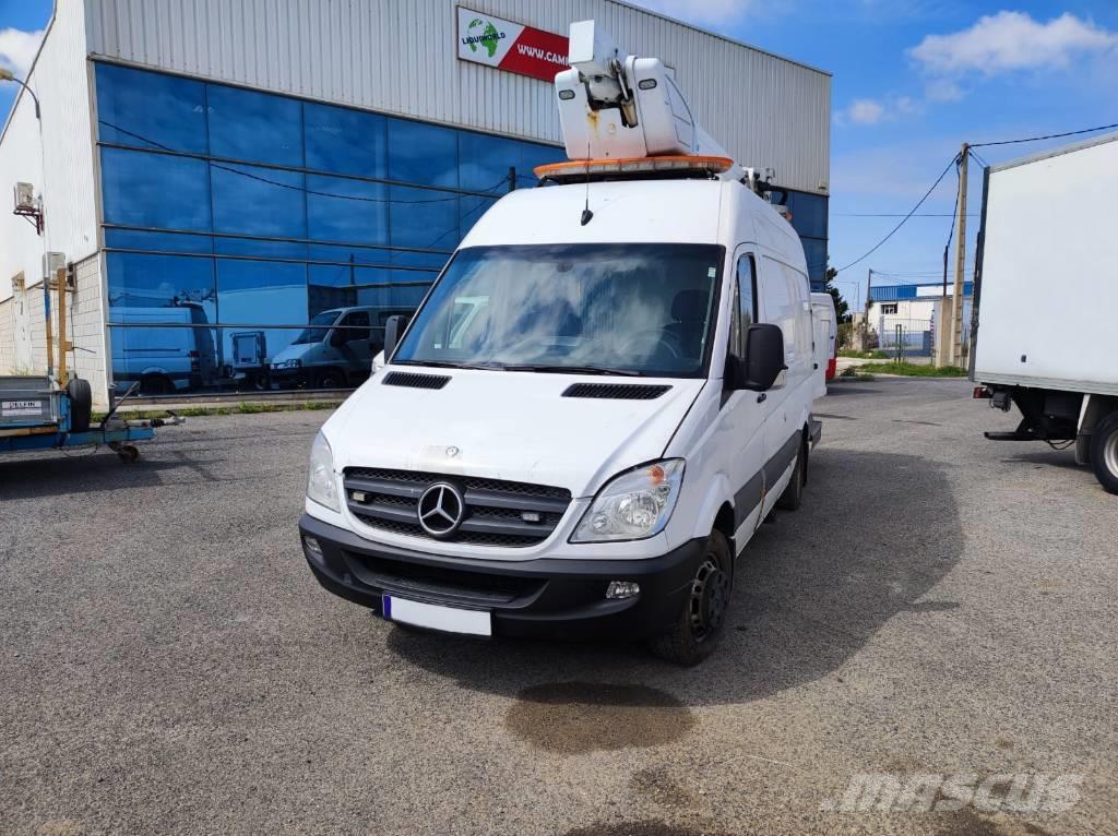 Mercedes-Benz Sprinter Euro 5 14.5m Boom-lift van Plataformas sobre camión