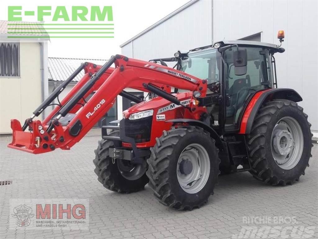 Massey Ferguson 5711 m dyna 4 - frontlader Tractores