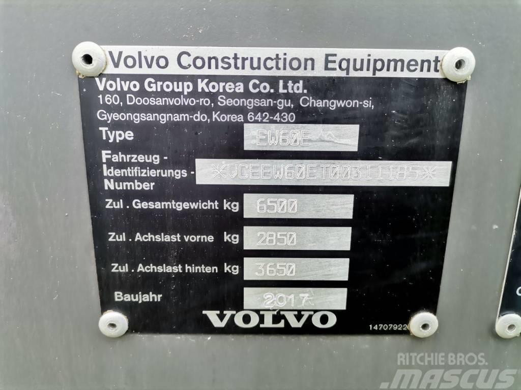 Volvo EW 60 Excavadoras de ruedas