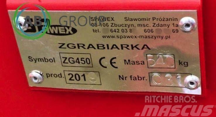 Spawex zgrabiarka ZG-450 Rastrillos y henificadores