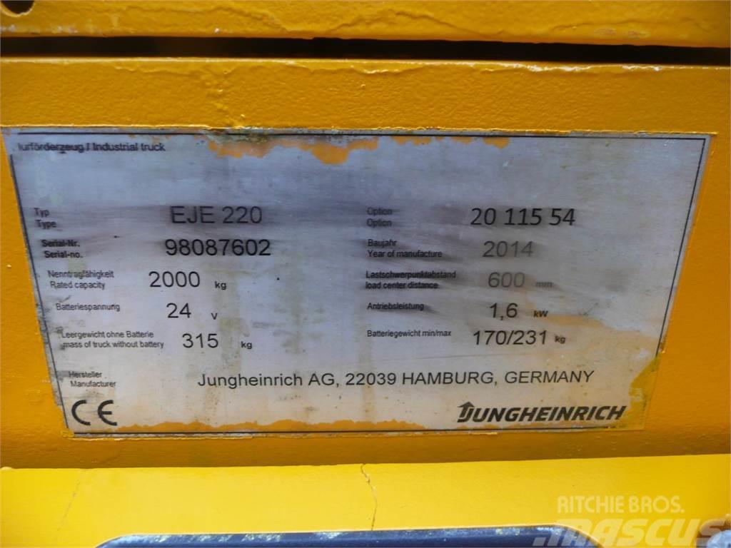 Jungheinrich EJE 220 Transpaletas Electricas