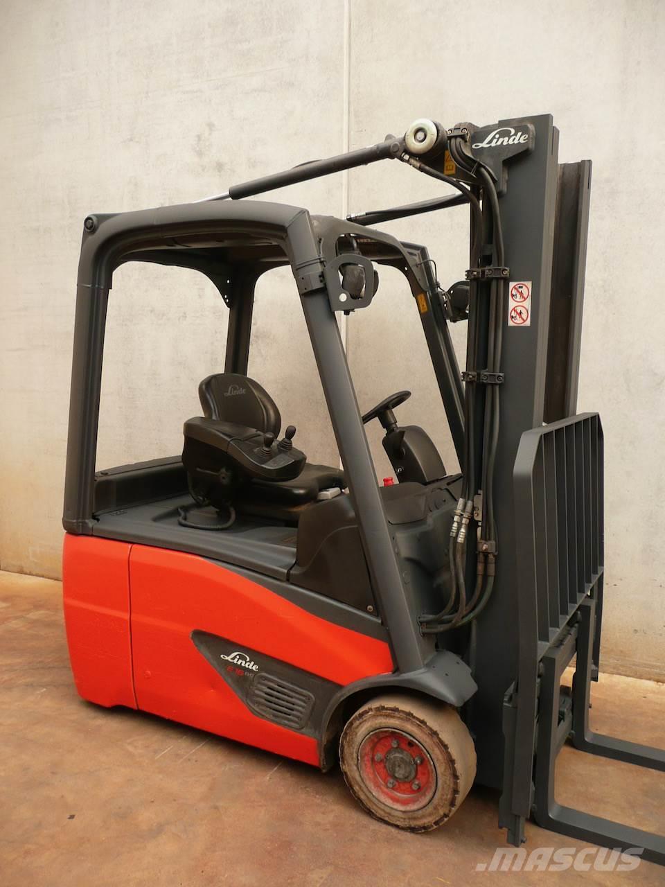 Linde E16-02 Carretillas de horquilla eléctrica