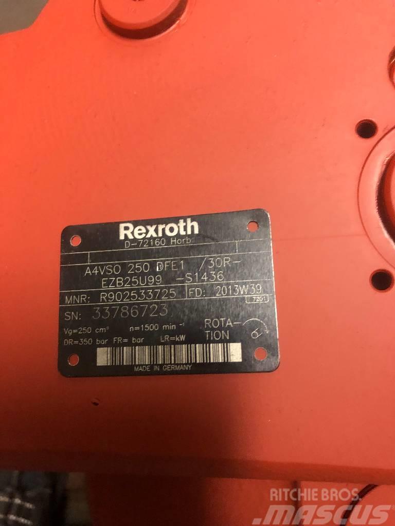 Rexroth A4VSO 250 DFE1/30R-EZB25U99 -S1436 Otros componentes