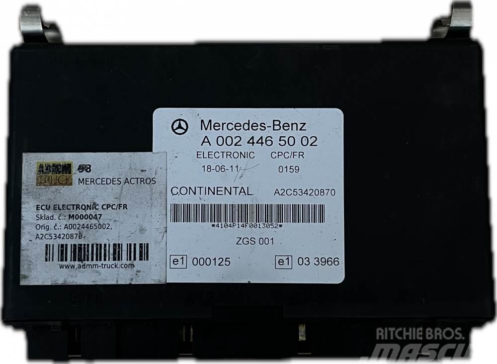 Mercedes-Benz ACTROS JEDNOTKA ELECTRONIC CPC/FR Otros componentes - Transporte