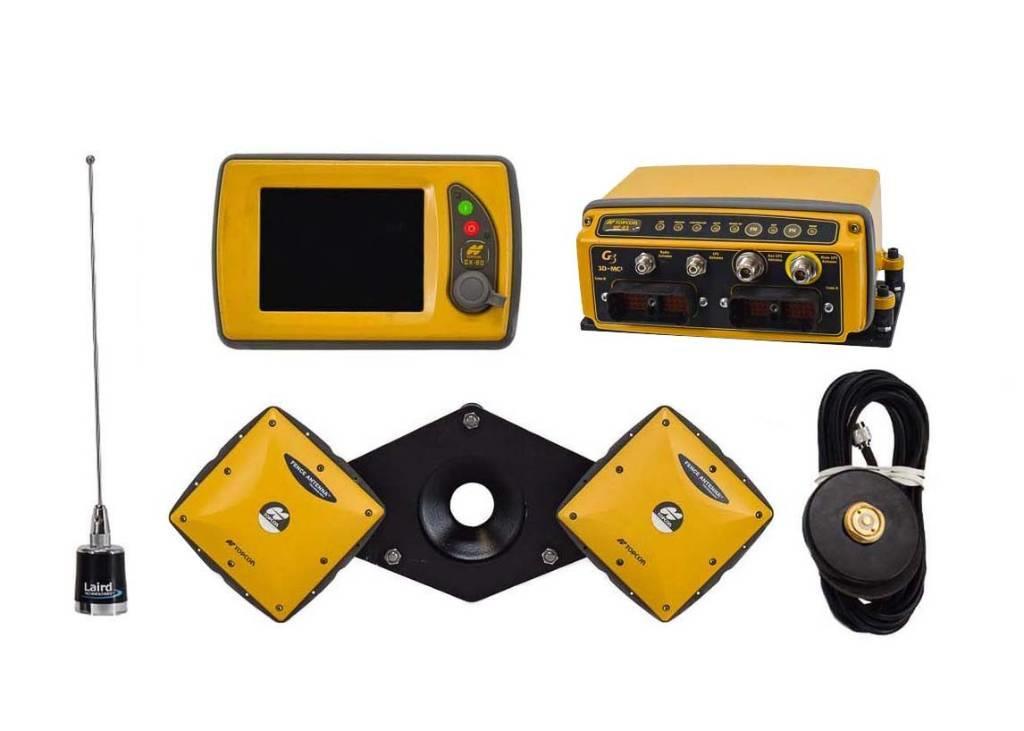 Topcon 3D-MC GPS Machine Control Grader w/ Dual UHF II MC Otros componentes