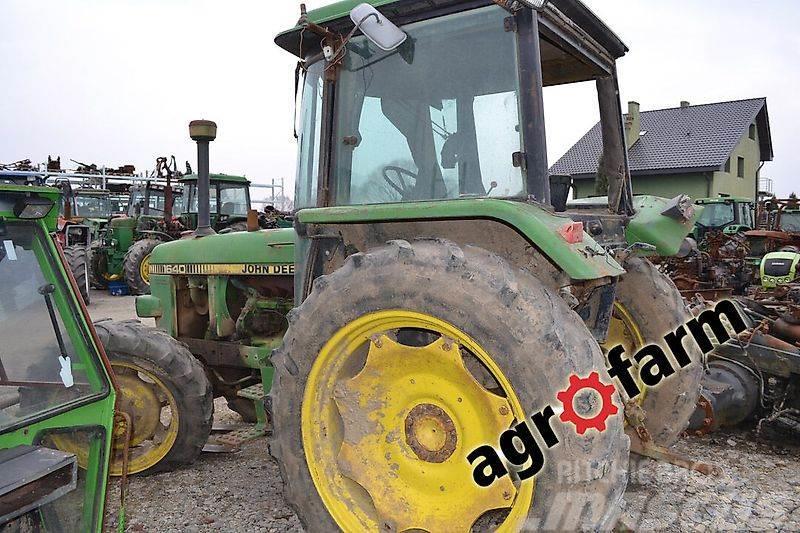 John Deere 1640 2040 2140 1140 1040 Części, used parts, ersat Otros accesorios para tractores