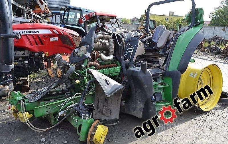 John Deere spare parts 6155 M 6170 skrzynia silnik kabina mos Otros accesorios para tractores