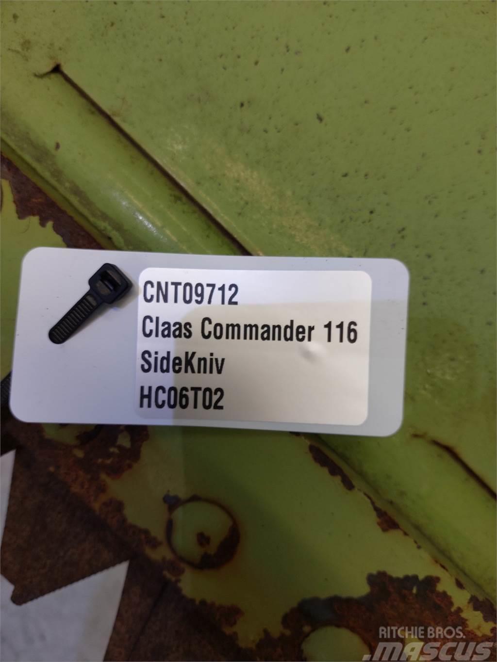 CLAAS Commandor 116 Accesorios para cosechadoras combinadas