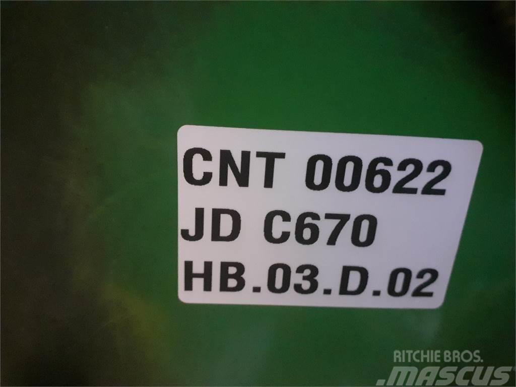 John Deere C670 Accesorios para cosechadoras combinadas