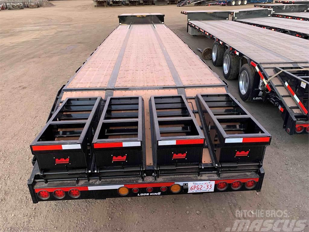 Lode King 53' Tridem Step Deck with Ramps Semirremolques de plataformas planas/laterales abatibles
