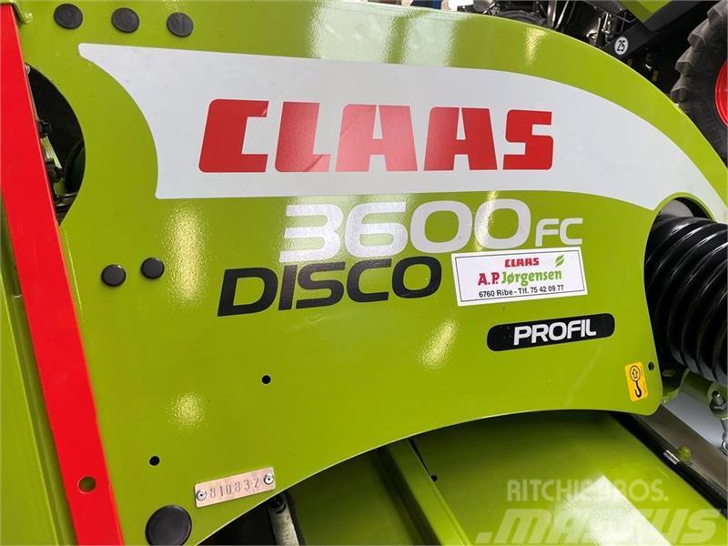 CLAAS DISCO 3600 FC PROFIL Hileradoras