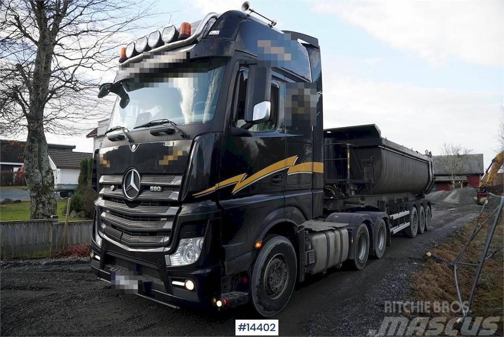 Mercedes-Benz Actros 2653 6x4 Truck w/ hydraulics. Cabezas tractoras