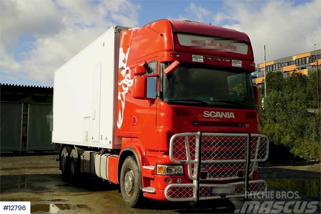 Scania R480 6x2 box truck Camiones caja cerrada