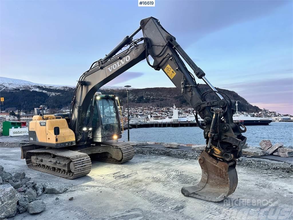 Volvo EC140DL Tracked excavator w/ Rototilt, Cleaning tr Excavadoras de cadenas