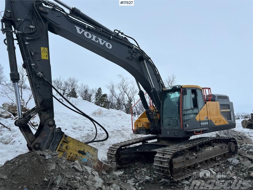 Volvo EC380EL excavator w/ 4370 hours WATCH VIDEO Excavadoras de cadenas