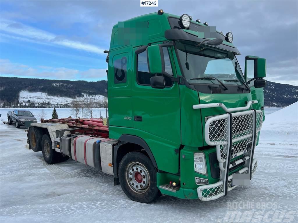 Volvo Fh 460 6x2 hook truck w/ 20T Hiab hook. New gearbo Camiones polibrazo