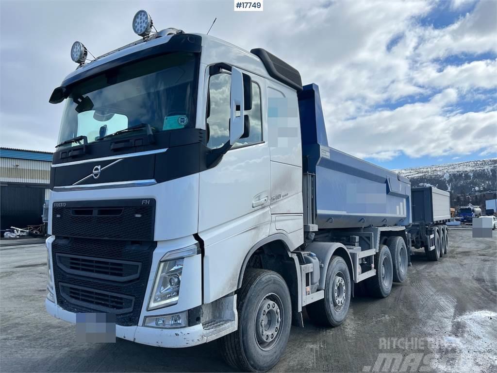 Volvo FH 540 8x4 tipper w/ 242k km WATCH VIDEO Camiones bañeras basculantes o volquetes