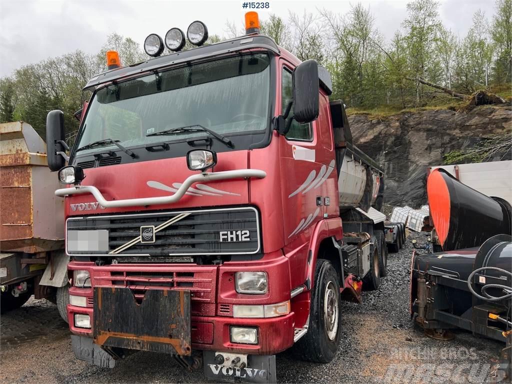 Volvo FH12 Tipper 6x2 w/ plowing rig and underlying shea Camiones bañeras basculantes o volquetes