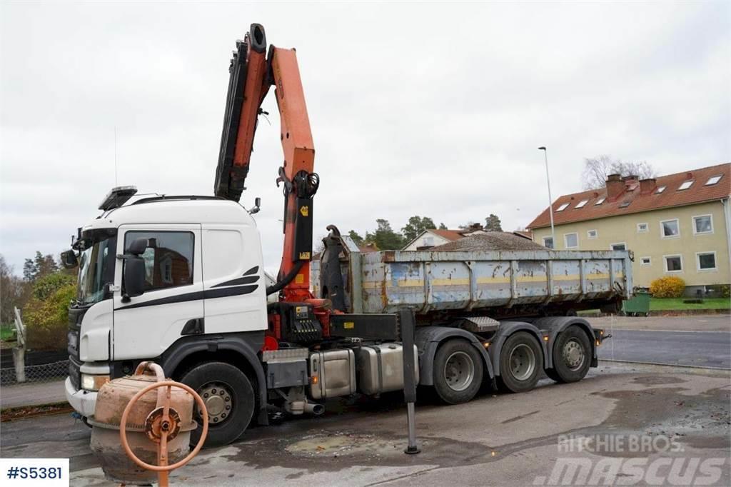 Scania P420LB8X4*4HHA Crane truck with Palift 22 000 kgs  Camiones grúa