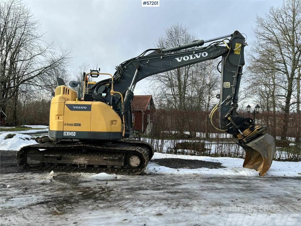 Volvo ECR145 D Excavator with Engcon tiltrotator and gri Excavadoras de cadenas