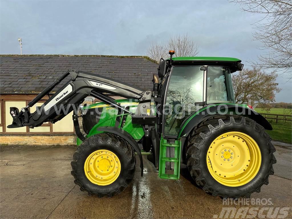 John Deere 6100MC Tractor c/w 2019 Quicke Q4M Loader Tractores