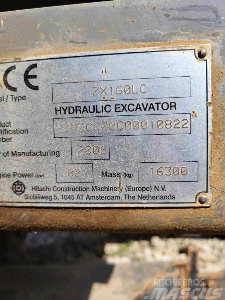 Hitachi ZX 160 Excavadoras de cadenas