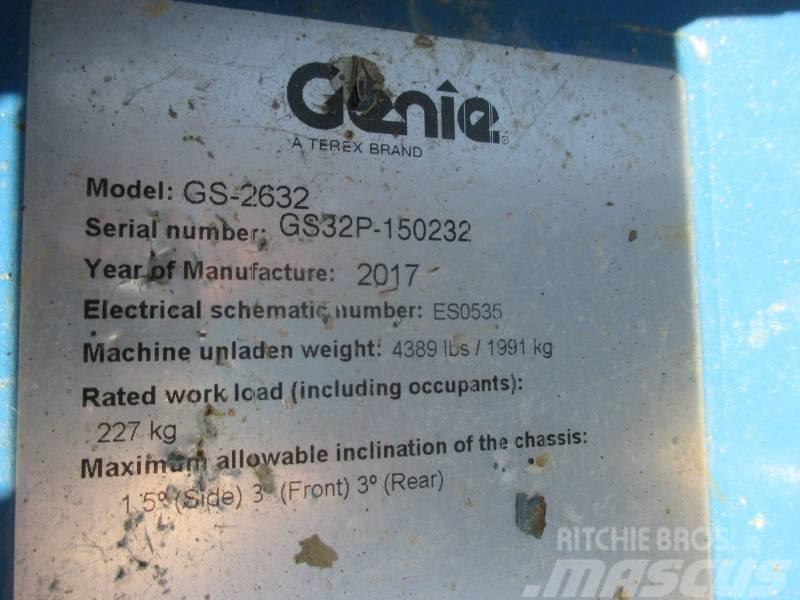 Genie GS 2632 Plataformas tijera