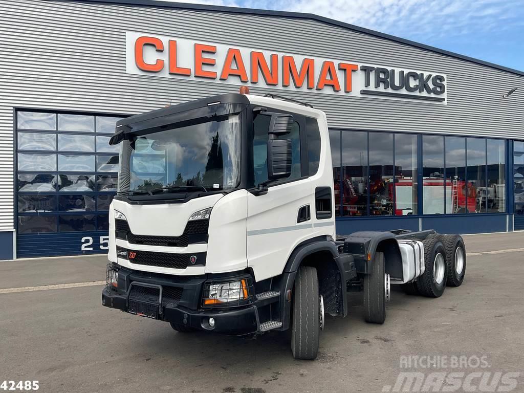 Scania G 450 8x4 Chassis Retarder Just 81.865 km! Camiones chasis
