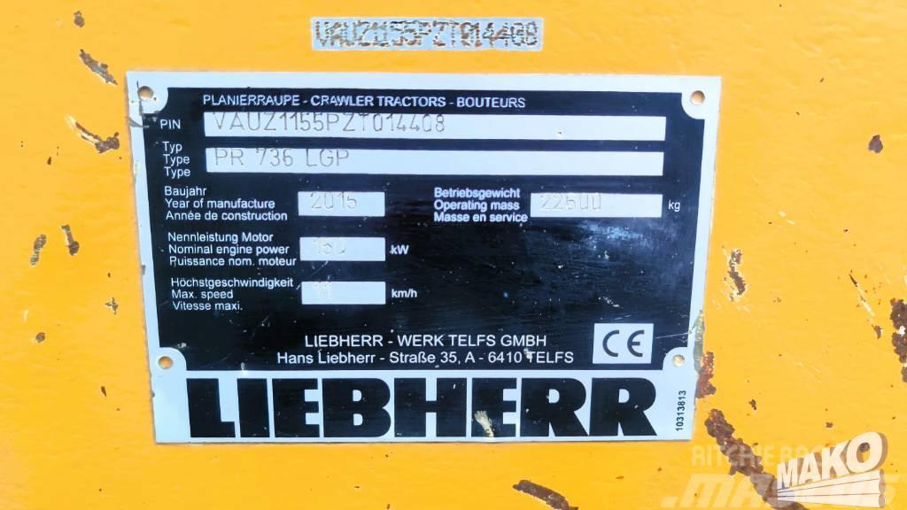 Liebherr PR 736 LGP Buldozer sobre oruga