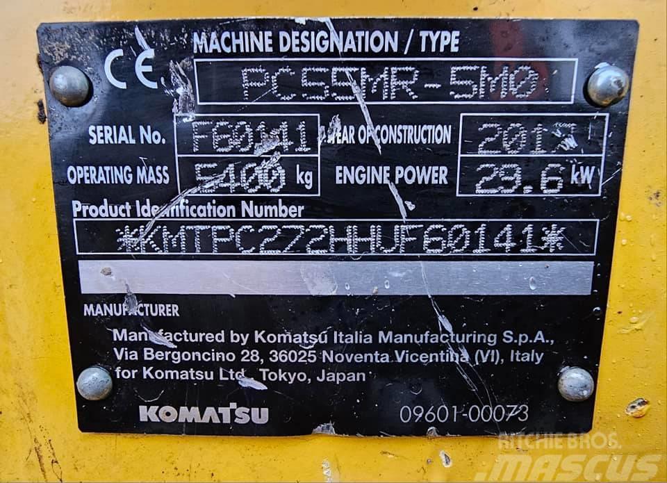 Komatsu PC55 MR-5M0 Mini excavadoras < 7t