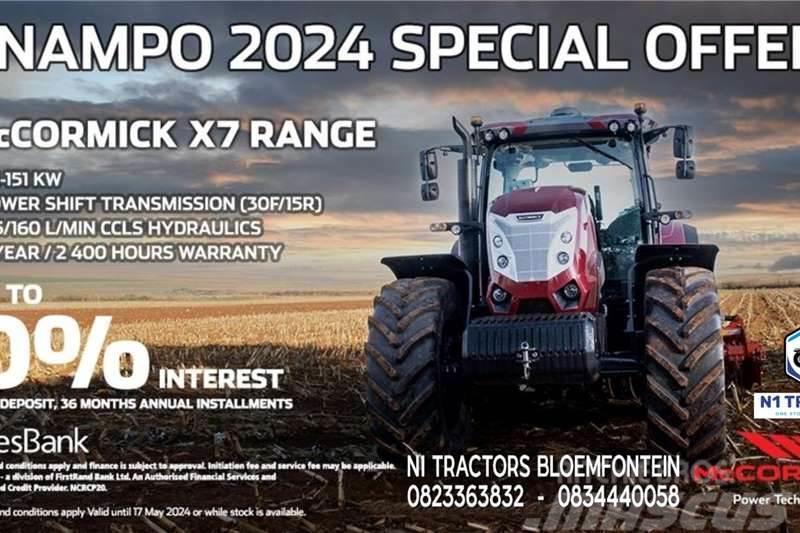 McCormick NAMPO SPECIAL McCORMICK X7 RANGE Tractores