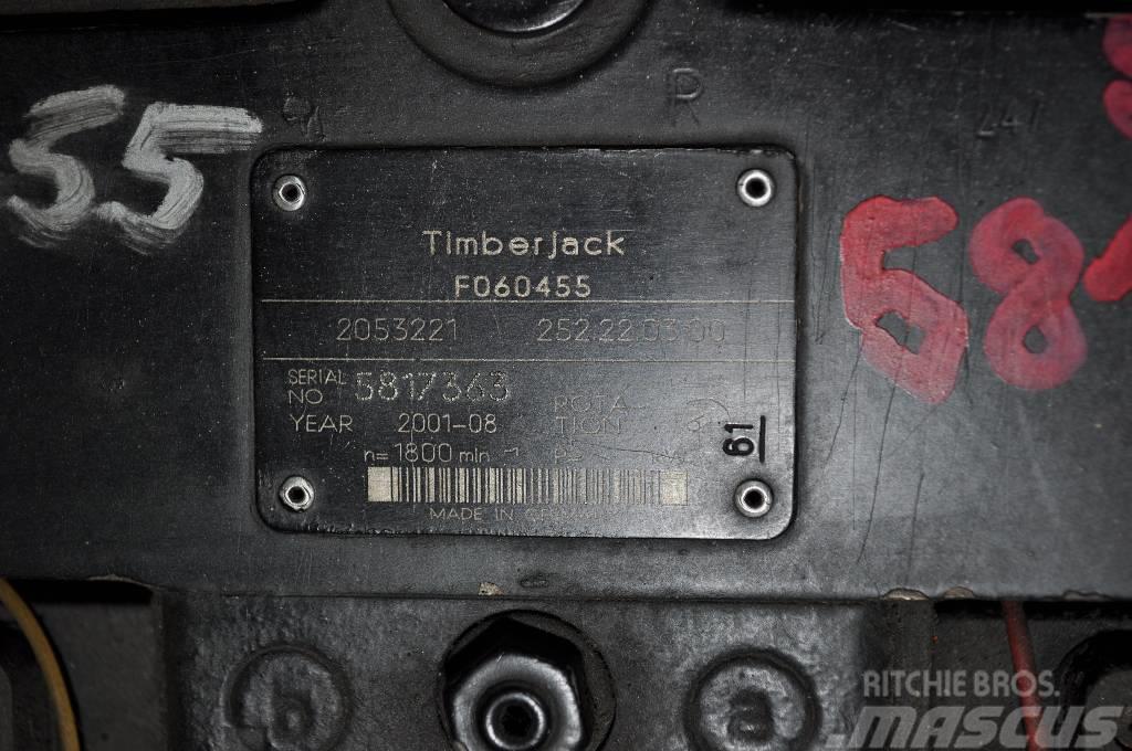 Timberjack 1270C Pompa jazdy F060455 Hidráulicos