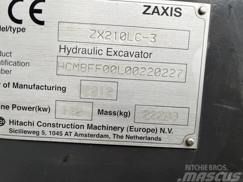 Hitachi ZX 210 LC-3 Excavadoras de cadenas
