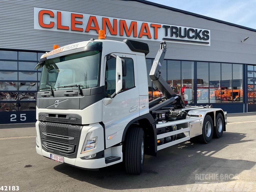 Volvo FM 430 6x4 VDL 21 ton's haakarmsysteem + Hefbare a Camiones polibrazo