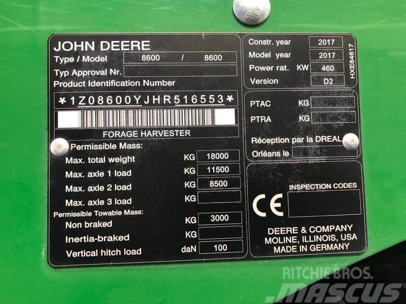 John Deere 8600 inklusive Garantie, inklusive Zinssubventioni Otra maquinaria agrícola usada