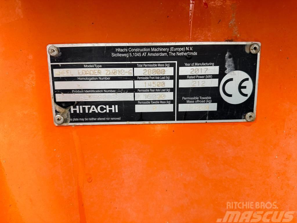Hitachi ZW  310-6 Wagge Cargadoras sobre ruedas