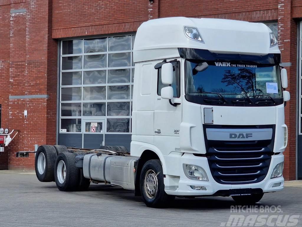 DAF XF 510 SuperSpaceCab 6x2 chassis - Full air - AS T Camiones chasis