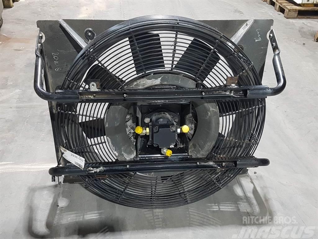 CAT 950H - Cooler fan/Kühlerlüfter/Koelvin Hidráulicos