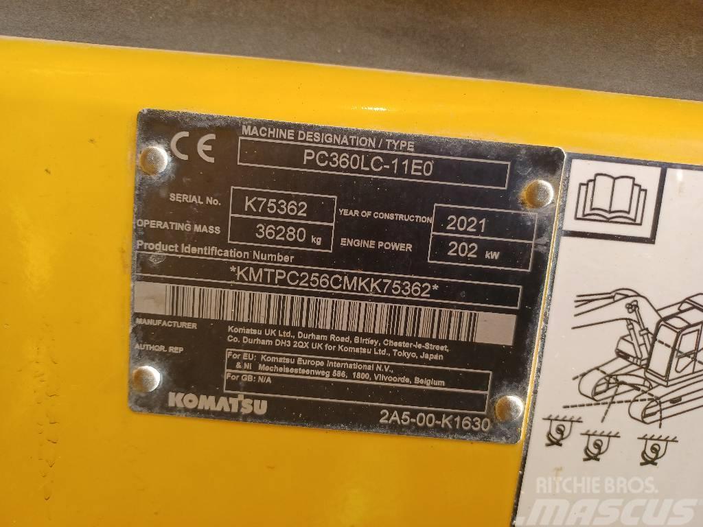 Komatsu PC360LCD-11 Excavadoras de cadenas