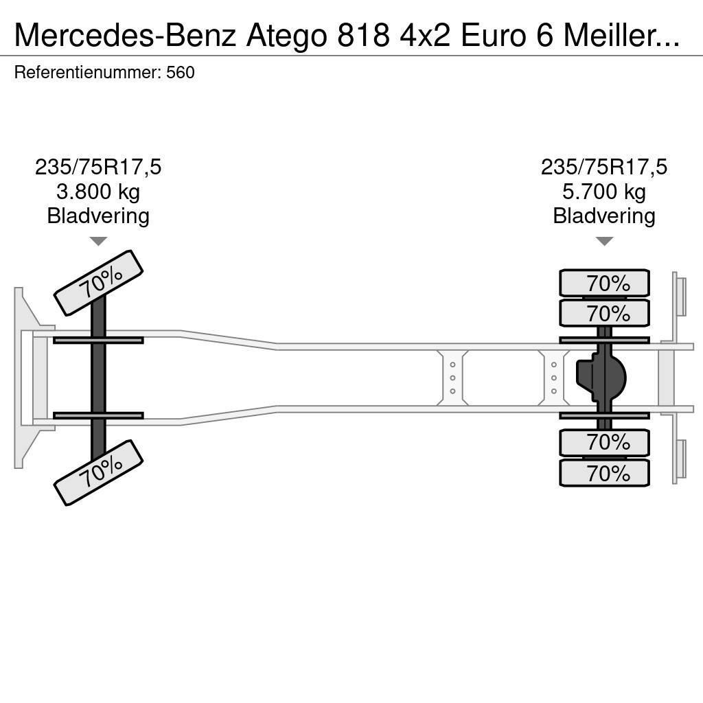 Mercedes-Benz Atego 818 4x2 Euro 6 Meiller 3 Seitenkipper 2 Piec Camiones bañeras basculantes o volquetes