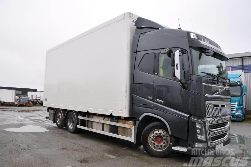 Volvo FH16  750 6*2 Box body trucks