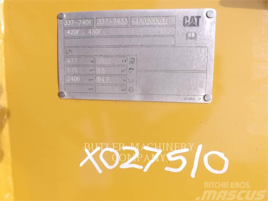 CAT 420F BUCKET 1.5 CYD PIN ON Cucharones