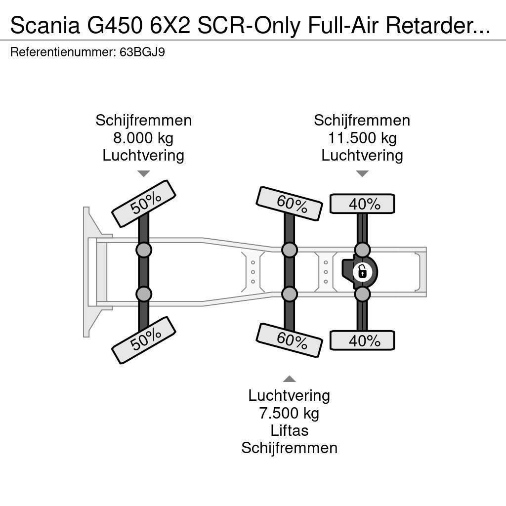 Scania G450 6X2 SCR-Only Full-Air Retarder EURO 6 NL Truc Cabezas tractoras