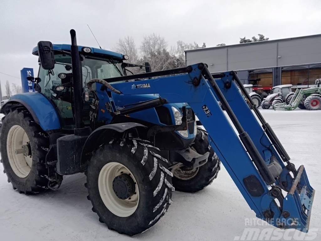 New Holland T 7.220 AC 50km/h + Trima ek. Tractores